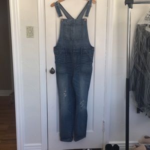 Madewell jean overalls